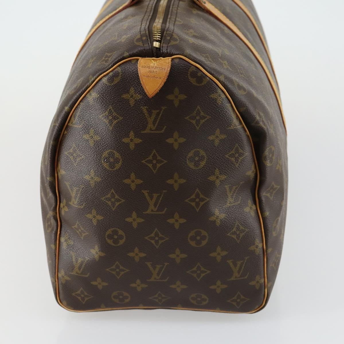 LOUIS VUITTON Monogram Keepall 50 Boston Bag M41426 LV Auth 155160