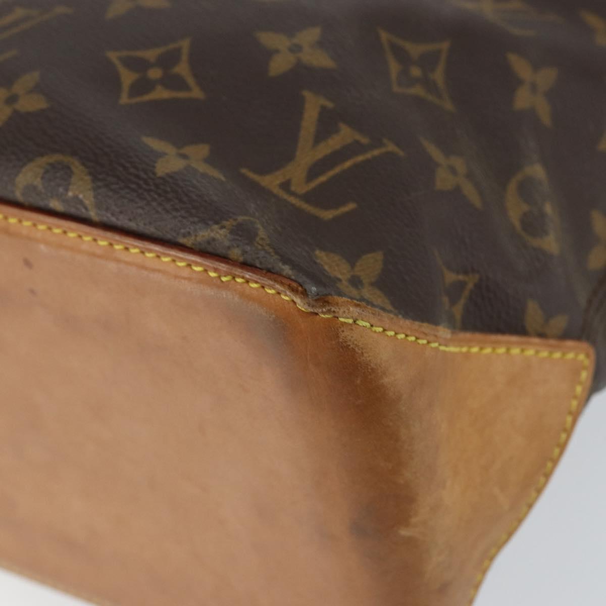 LOUIS VUITTON Monogram Cabas Piano Tote Bag M51148 LV Auth 155163