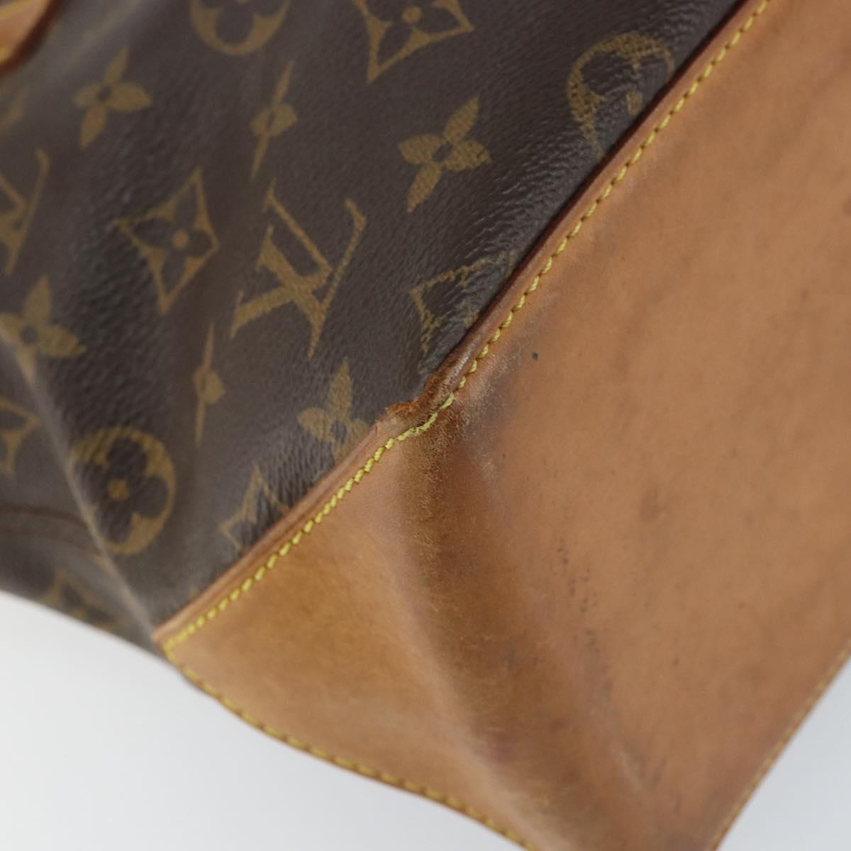 LOUIS VUITTON Monogram Cabas Piano Tote Bag M51148 LV Auth 155163