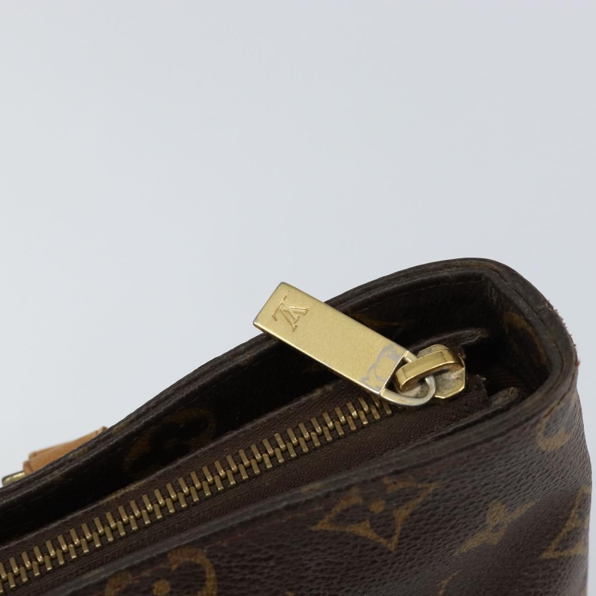 LOUIS VUITTON Monogram Cabas Piano Tote Bag M51148 LV Auth 155163