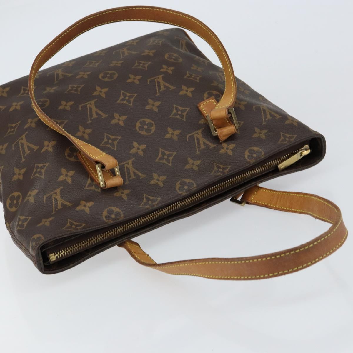 LOUIS VUITTON Monogram Cabas Piano Tote Bag M51148 LV Auth 155163