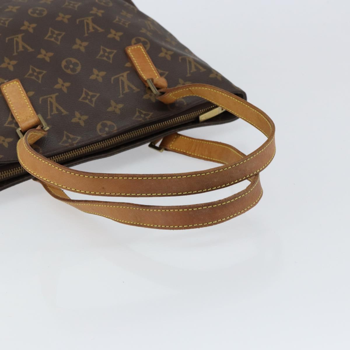 LOUIS VUITTON Monogram Cabas Piano Tote Bag M51148 LV Auth 155163