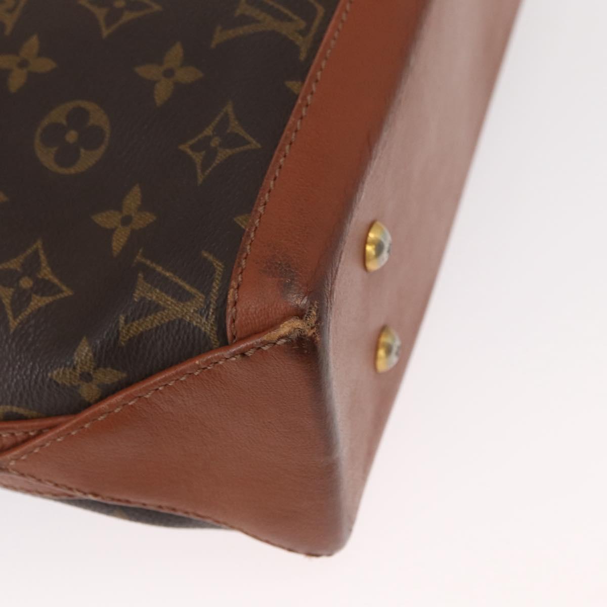 LOUIS VUITTON Monogram Sac Weekend PM Hand Bag M42425 LV Auth 155164