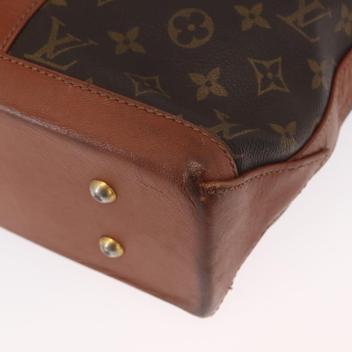 LOUIS VUITTON Monogram Sac Weekend PM Hand Bag M42425 LV Auth 155164