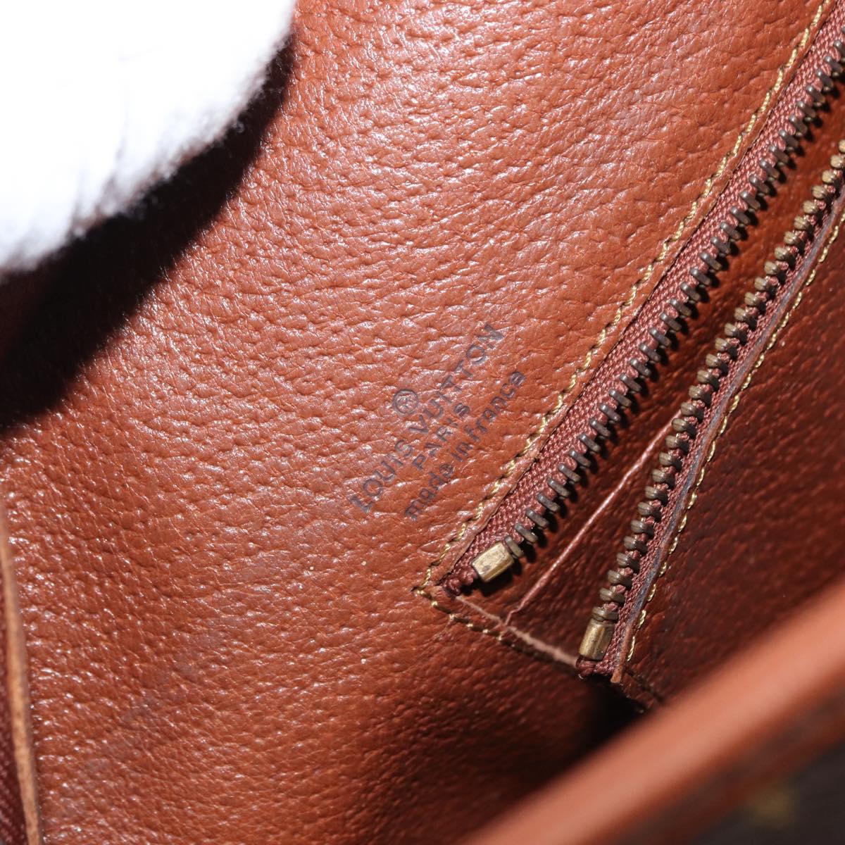 LOUIS VUITTON Monogram Sac Weekend PM Hand Bag M42425 LV Auth 155164