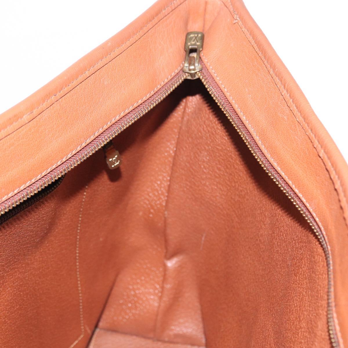 LOUIS VUITTON Monogram Sac Weekend PM Hand Bag M42425 LV Auth 155164