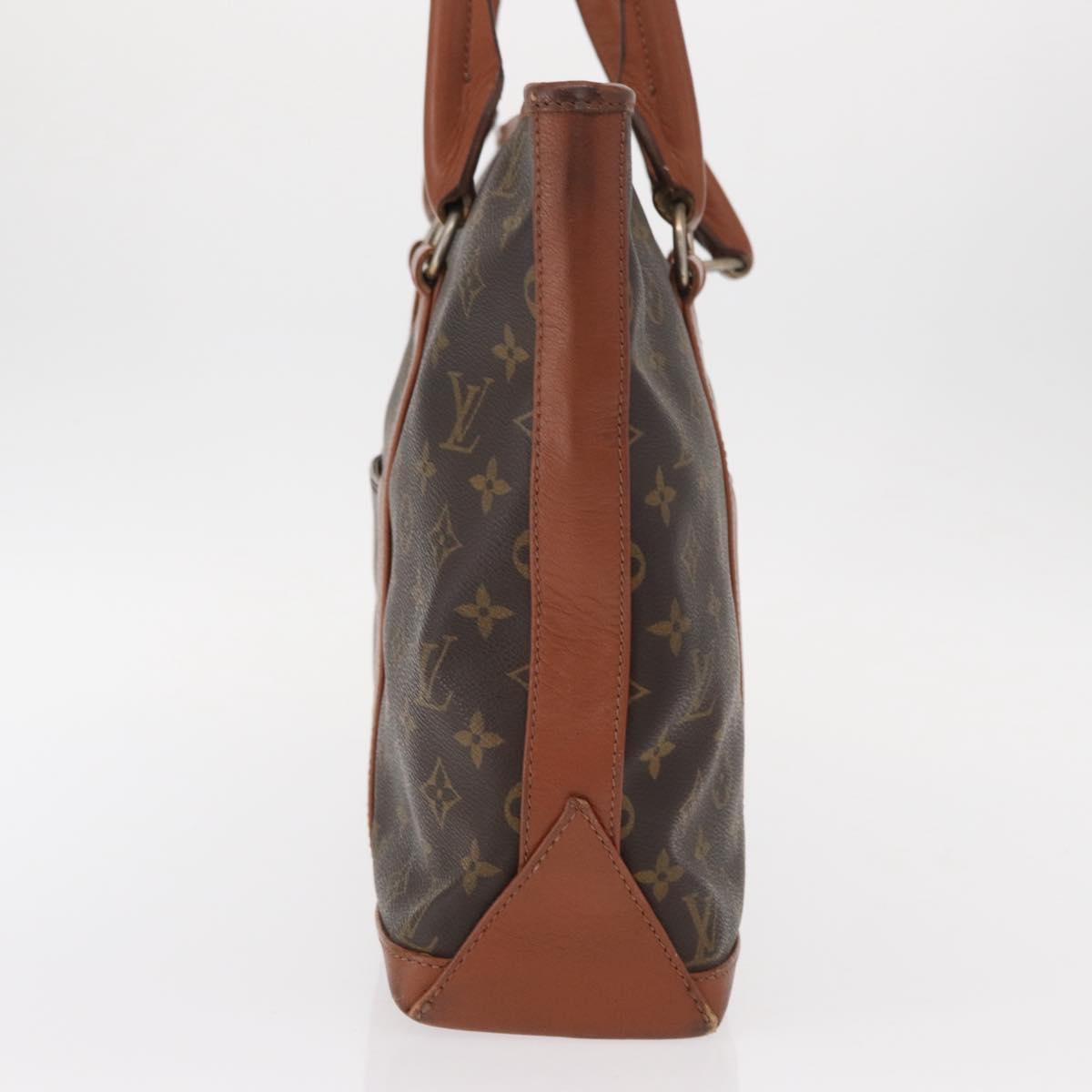 LOUIS VUITTON Monogram Sac Weekend PM Hand Bag M42425 LV Auth 155164