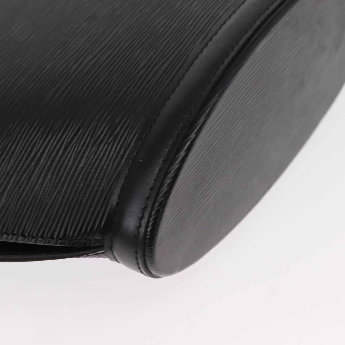 LOUIS VUITTON Epi Saint Jacques Hand Bag Black M52272 LV Auth 155165