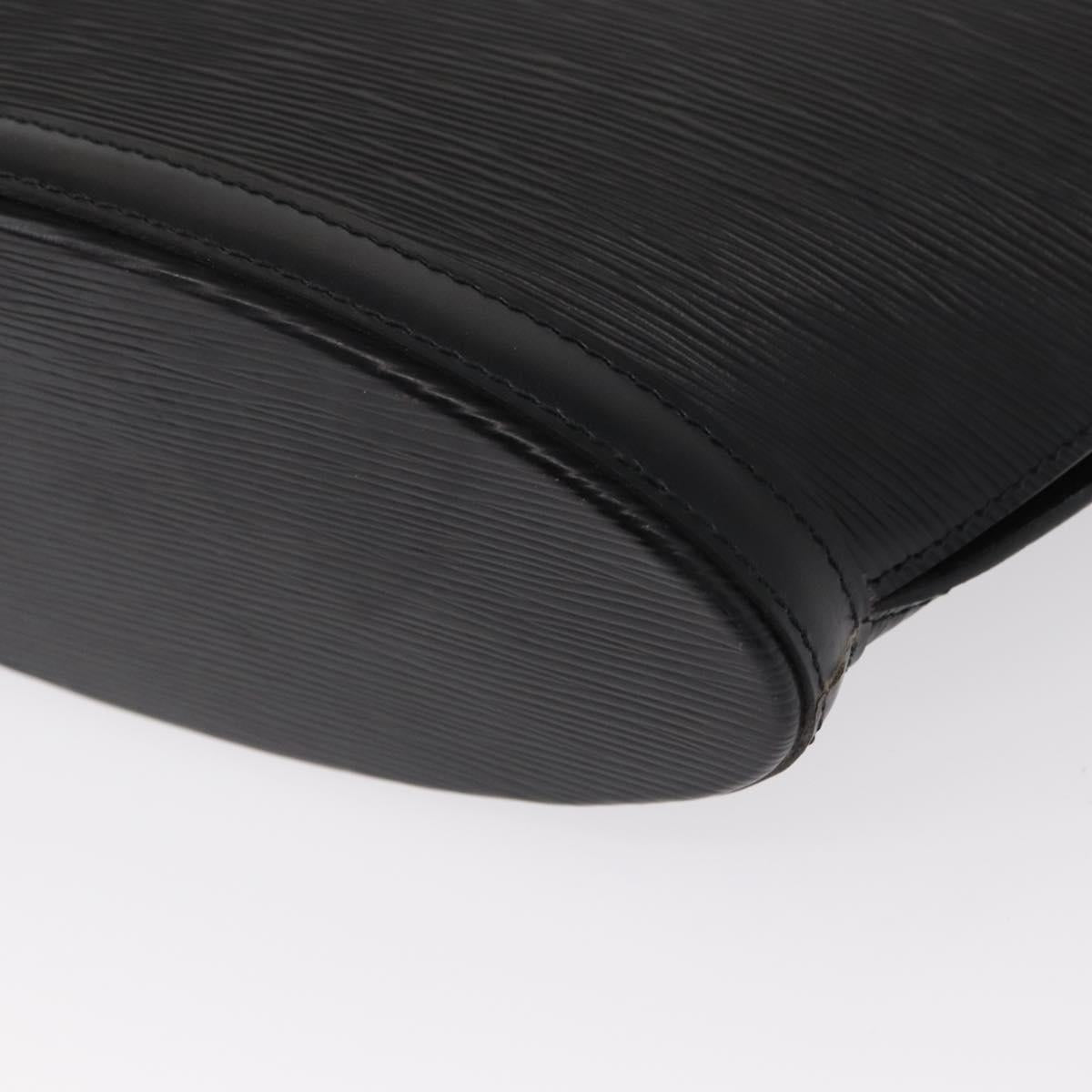 LOUIS VUITTON Epi Saint Jacques Hand Bag Black M52272 LV Auth 155165