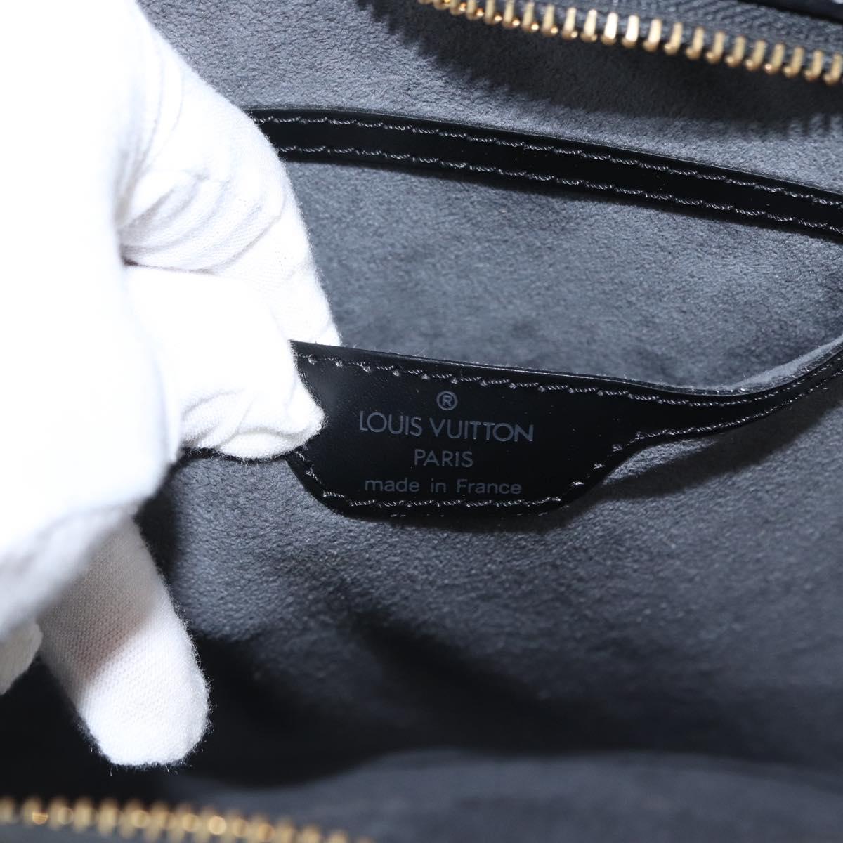 LOUIS VUITTON Epi Saint Jacques Hand Bag Black M52272 LV Auth 155165