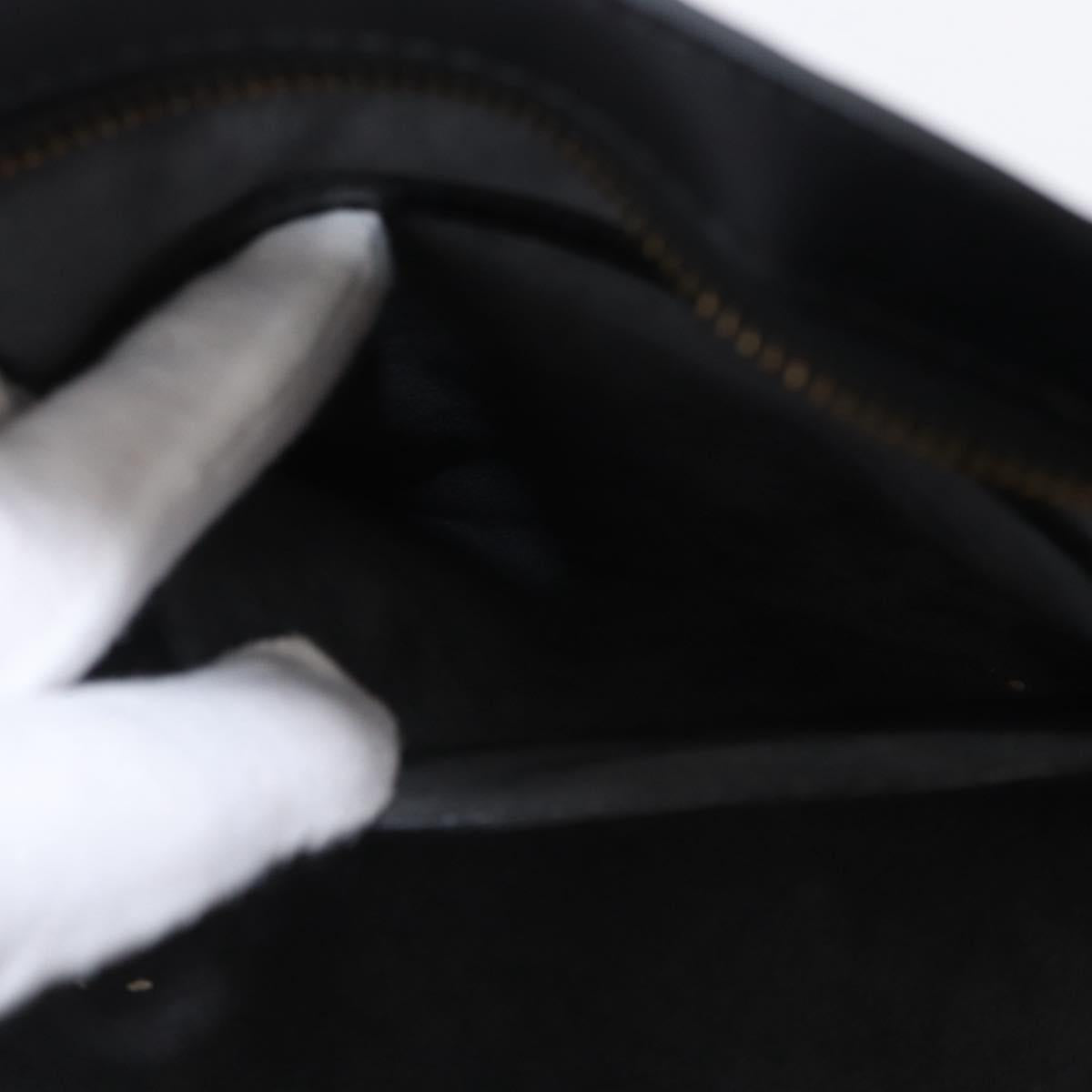 LOUIS VUITTON Epi Saint Jacques Hand Bag Black M52272 LV Auth 155165