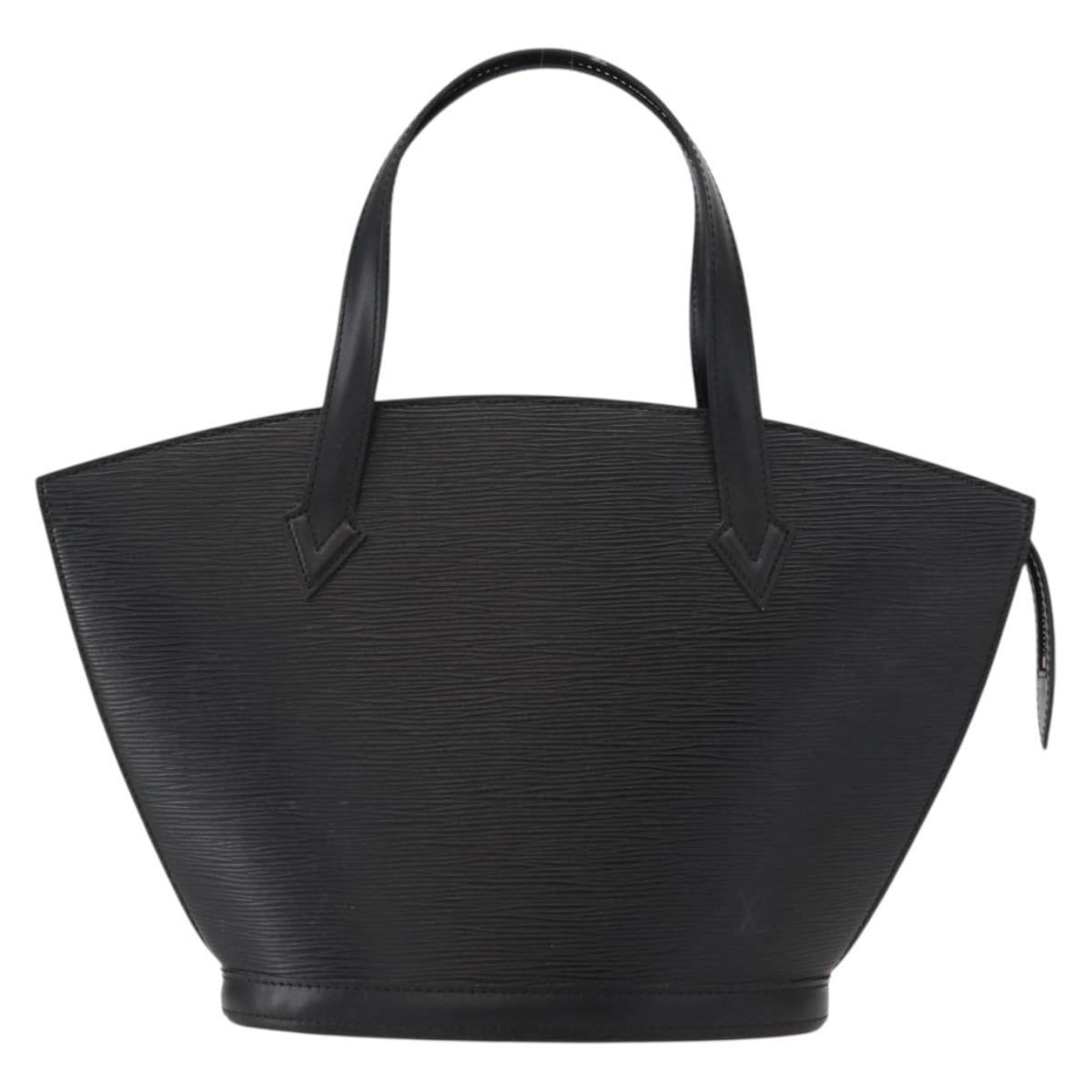 LOUIS VUITTON Epi Saint Jacques Hand Bag Black M52272 LV Auth 155165
