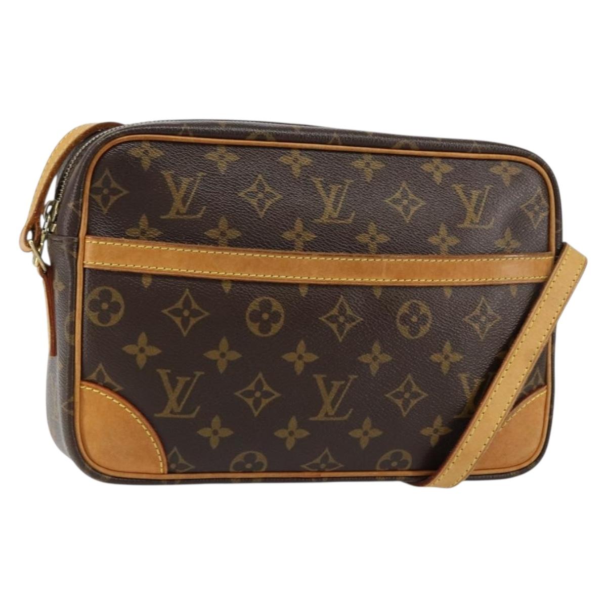 LOUIS VUITTON Monogram Trocadero 27 Shoulder Bag M51274 LV Auth 155168