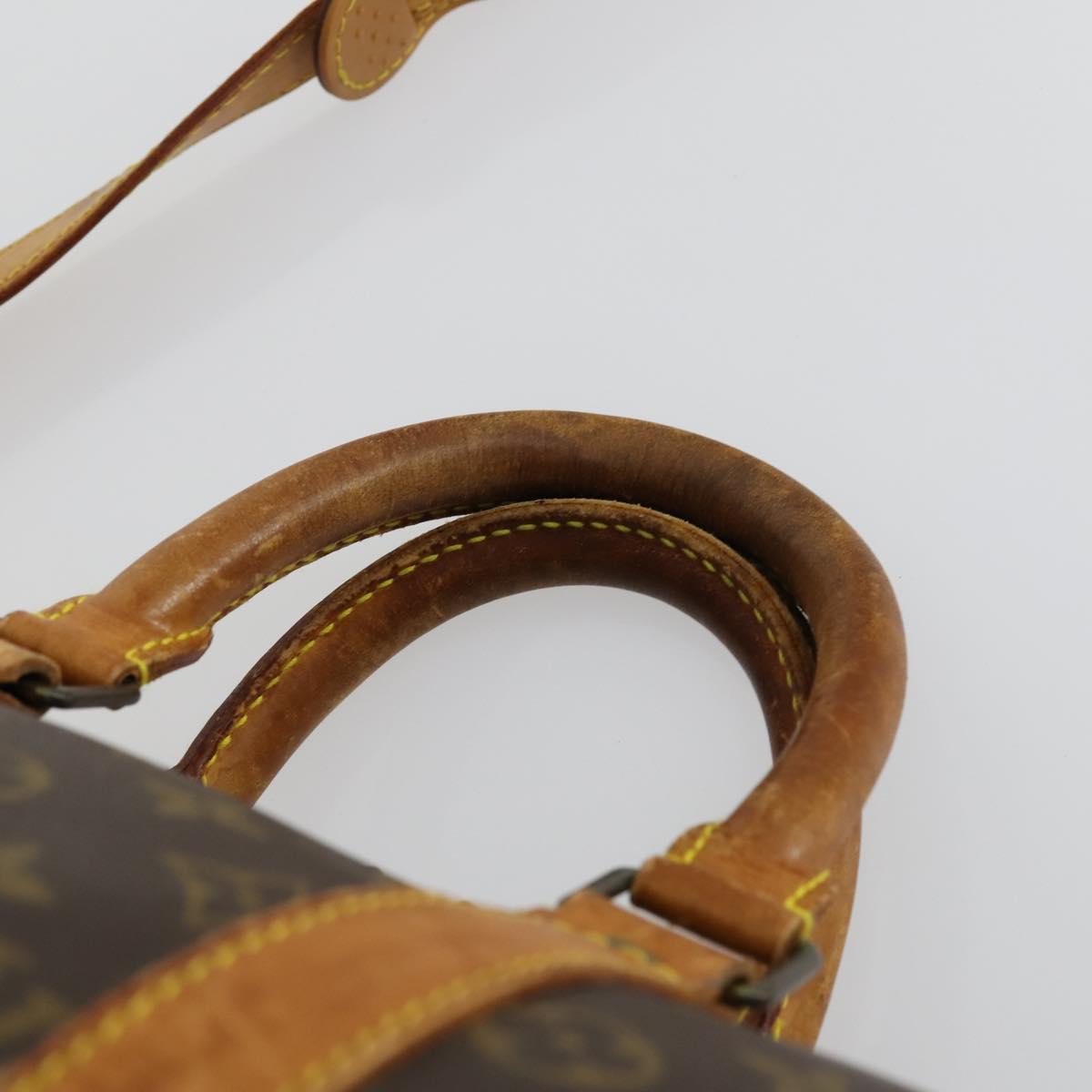 LOUIS VUITTON Monogram Keepall Bandouliere 45 Boston Bag M41418 LV Auth 155169