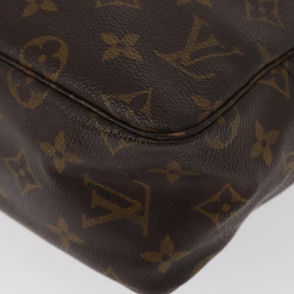 LOUIS VUITTON Monogram Trousse Toilette 28 Clutch Bag M47522 LV Auth 155172