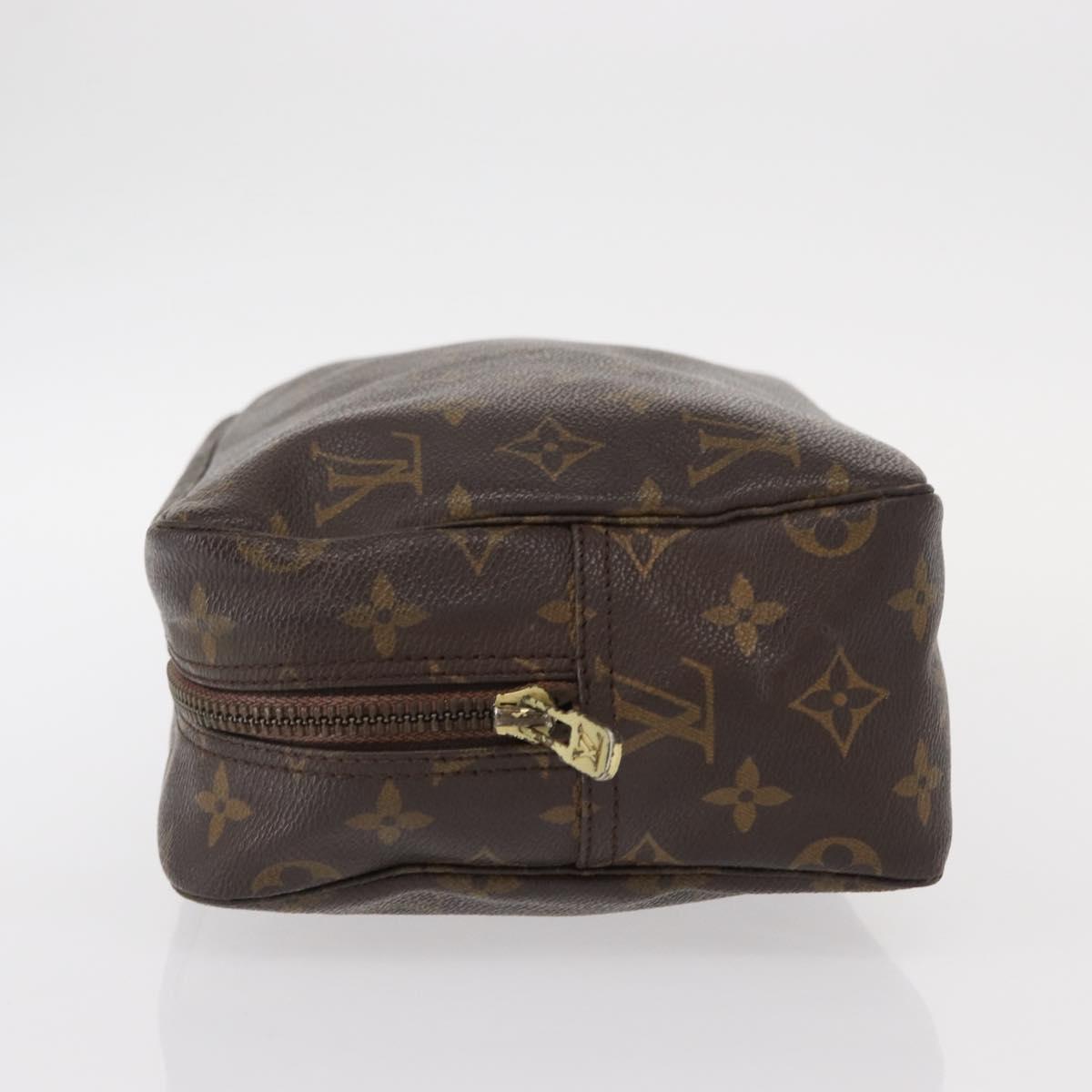 LOUIS VUITTON Monogram Trousse Toilette 28 Clutch Bag M47522 LV Auth 155172