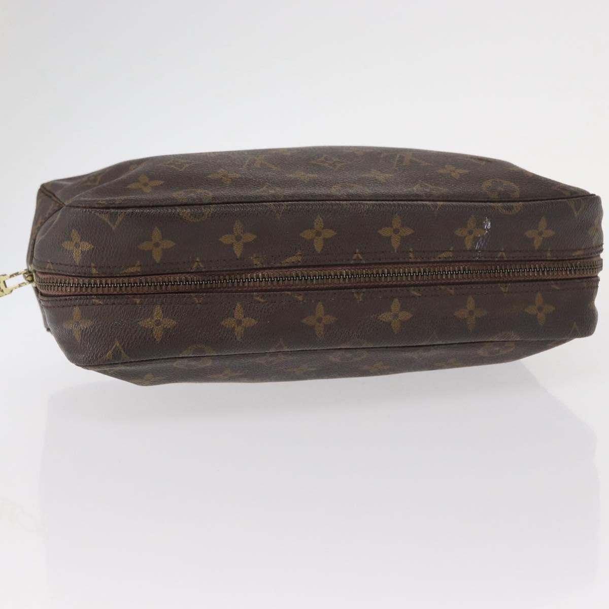 LOUIS VUITTON Monogram Trousse Toilette 28 Clutch Bag M47522 LV Auth 155172
