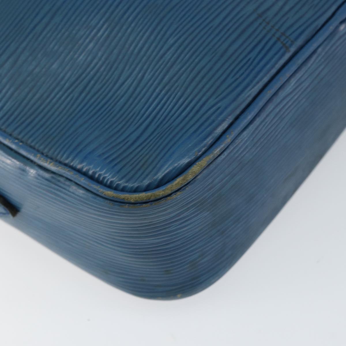 LOUIS VUITTON Epi Trocadero 23 Shoulder Bag Blue M52305 LV Auth 155178