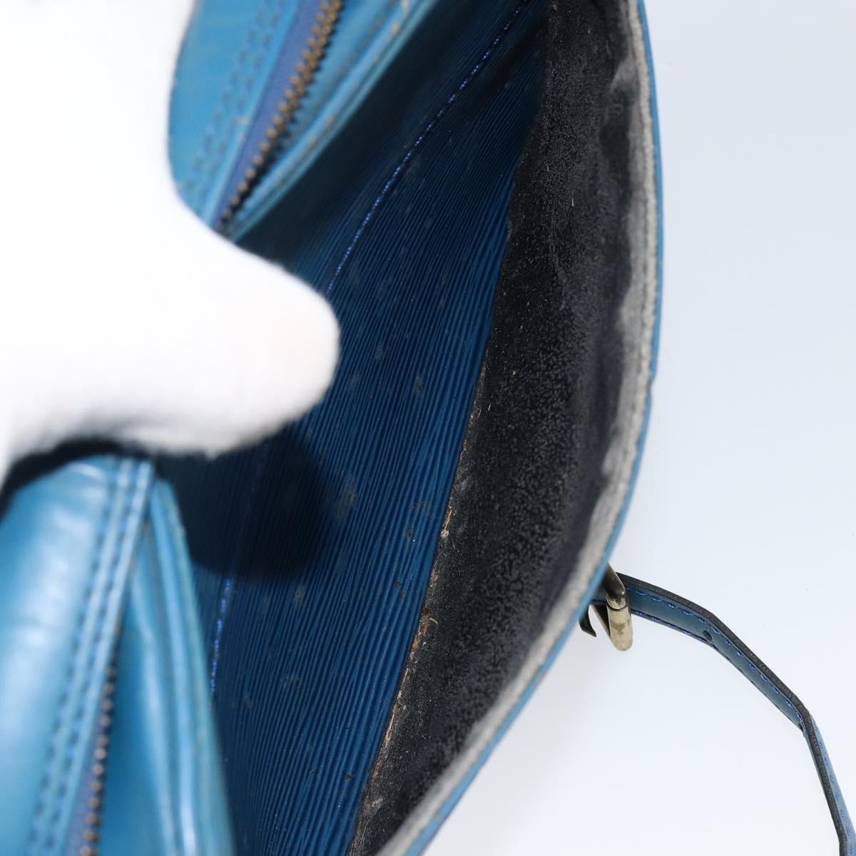 LOUIS VUITTON Epi Trocadero 23 Shoulder Bag Blue M52305 LV Auth 155178