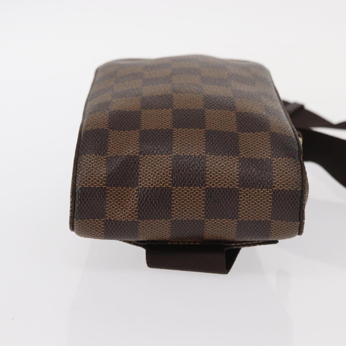 LOUIS VUITTON Damier Ebene Geronimos Shoulder Bag N51994 LV Auth 155179
