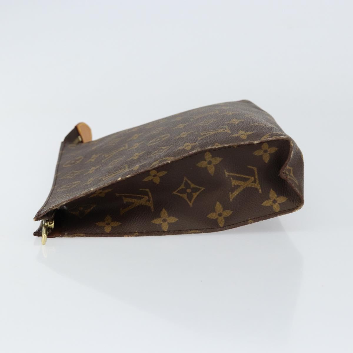 LOUIS VUITTON Monogram Poche Toilette 26 Pouch M47542 LV Auth 155182