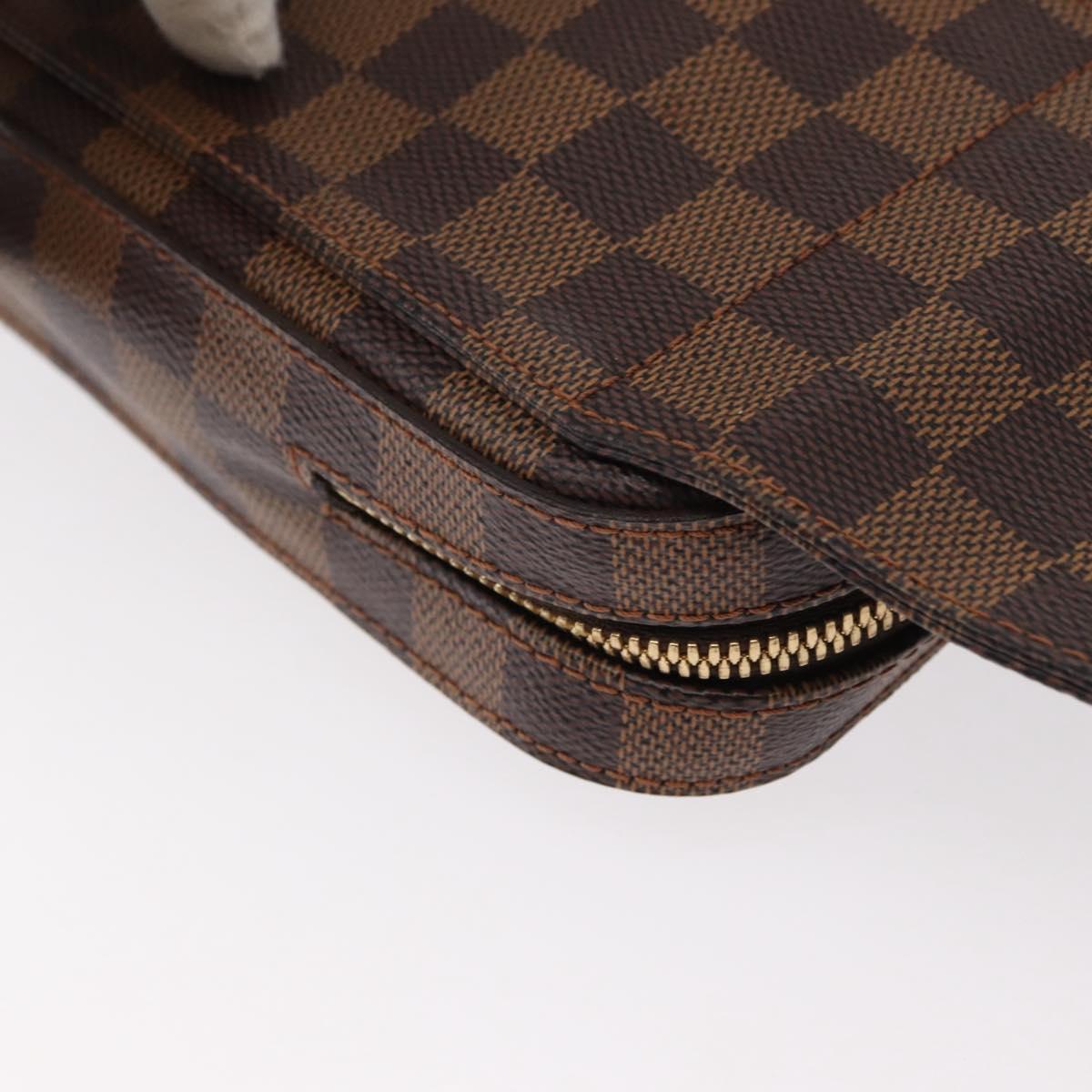 LOUIS VUITTON Damier Ebene Geronimos Shoulder Bag N51994 LV Auth 155185