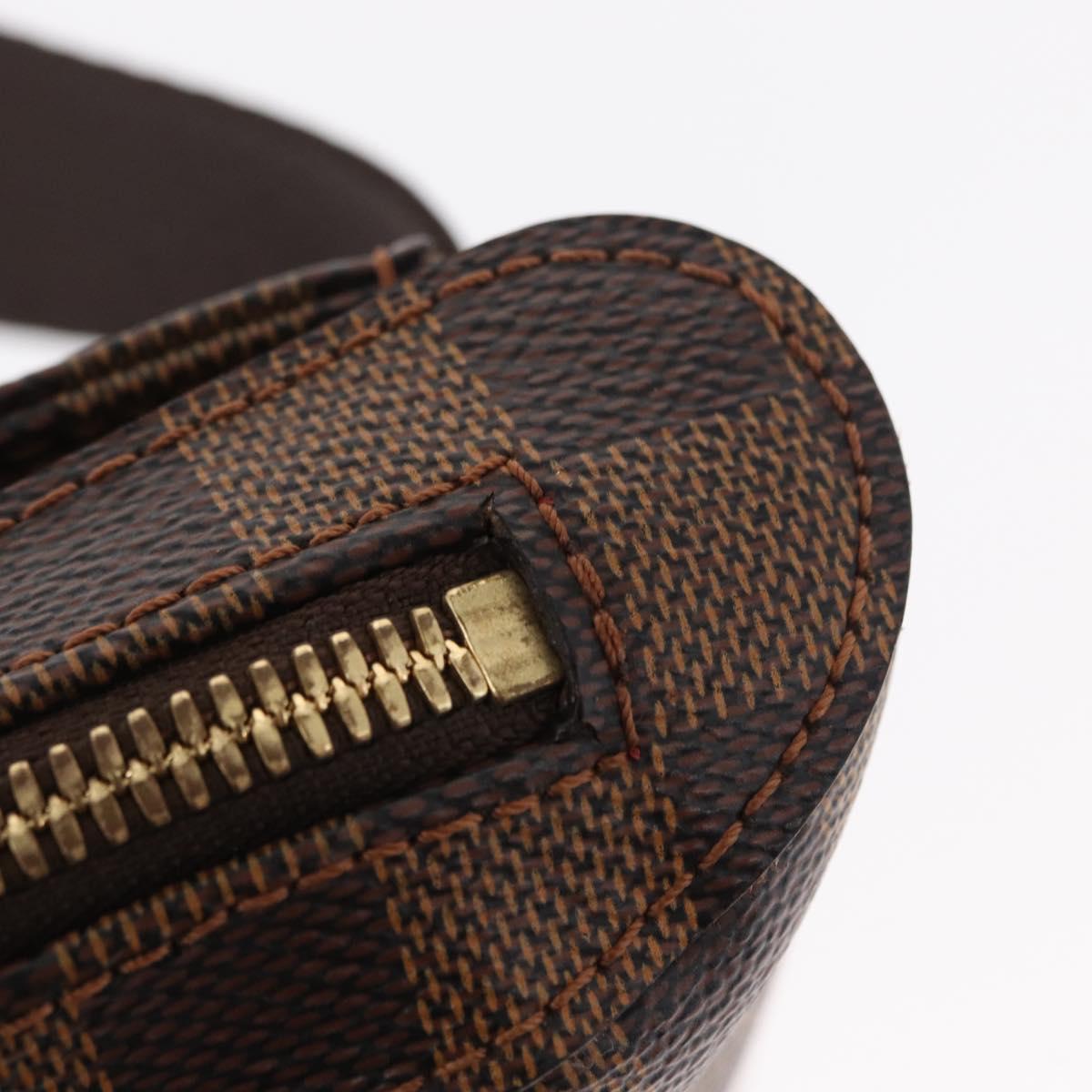 LOUIS VUITTON Damier Ebene Geronimos Shoulder Bag N51994 LV Auth 155185