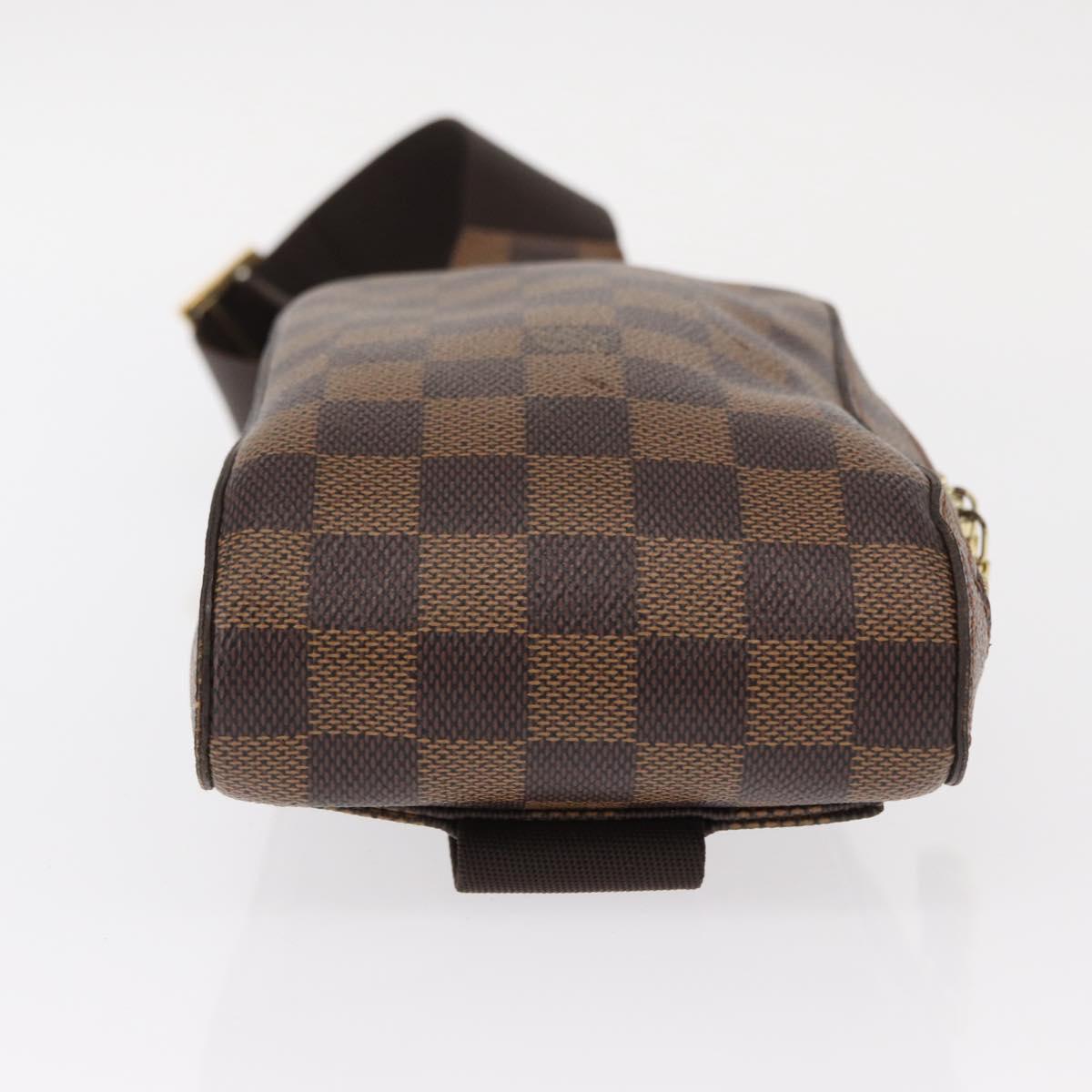 LOUIS VUITTON Damier Ebene Geronimos Shoulder Bag N51994 LV Auth 155185