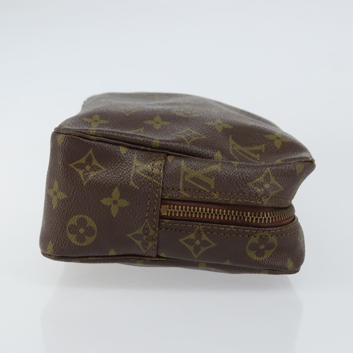 LOUIS VUITTON Monogram Trousse Toilette 28 Clutch Bag M47522 LV Auth 155186