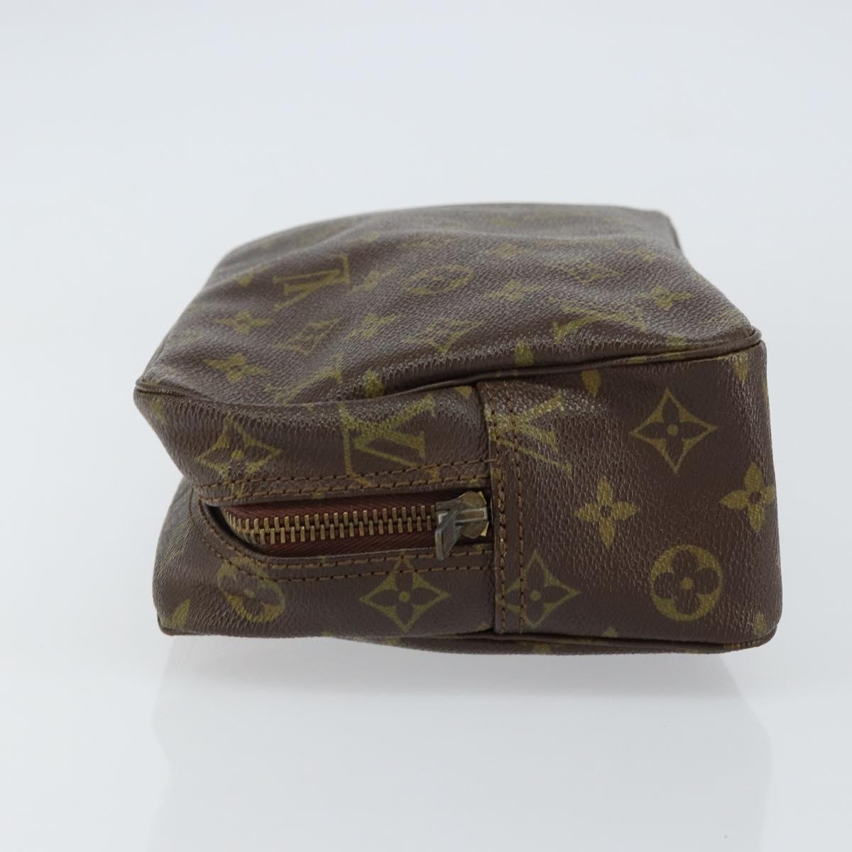 LOUIS VUITTON Monogram Trousse Toilette 28 Clutch Bag M47522 LV Auth 155186