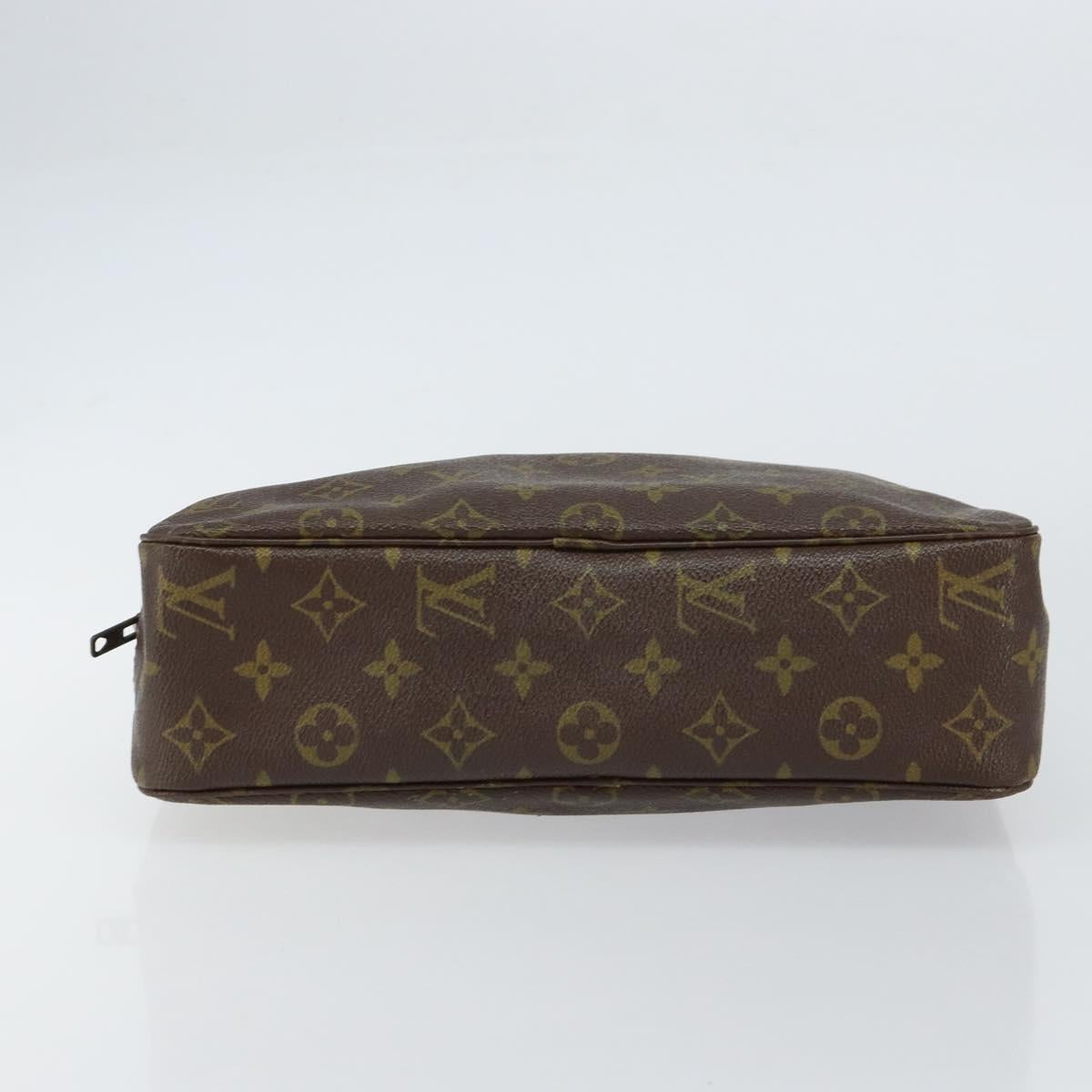 LOUIS VUITTON Monogram Trousse Toilette 28 Clutch Bag M47522 LV Auth 155186