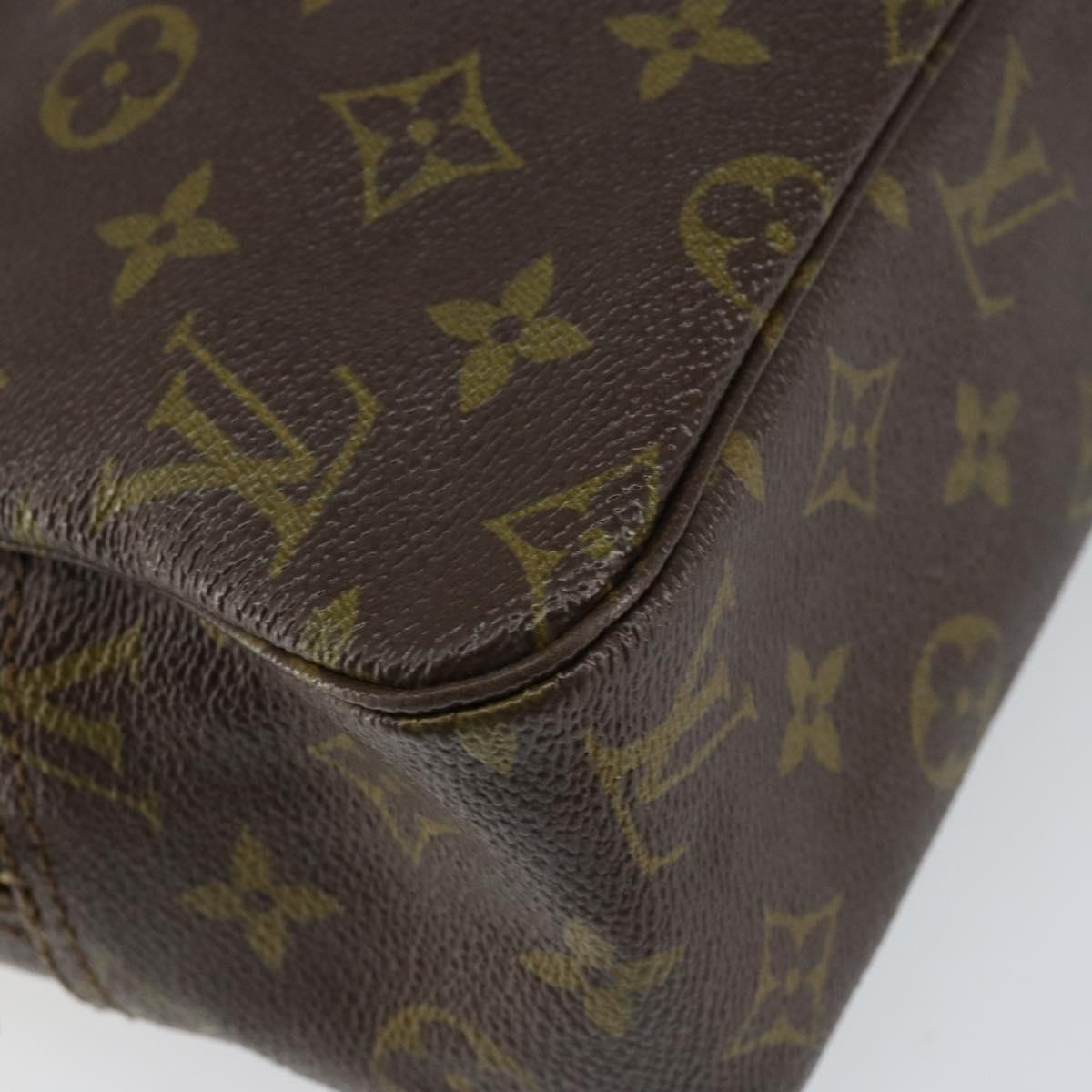 LOUIS VUITTON Monogram Trousse Toilette 28 Clutch Bag M47522 LV Auth 155186