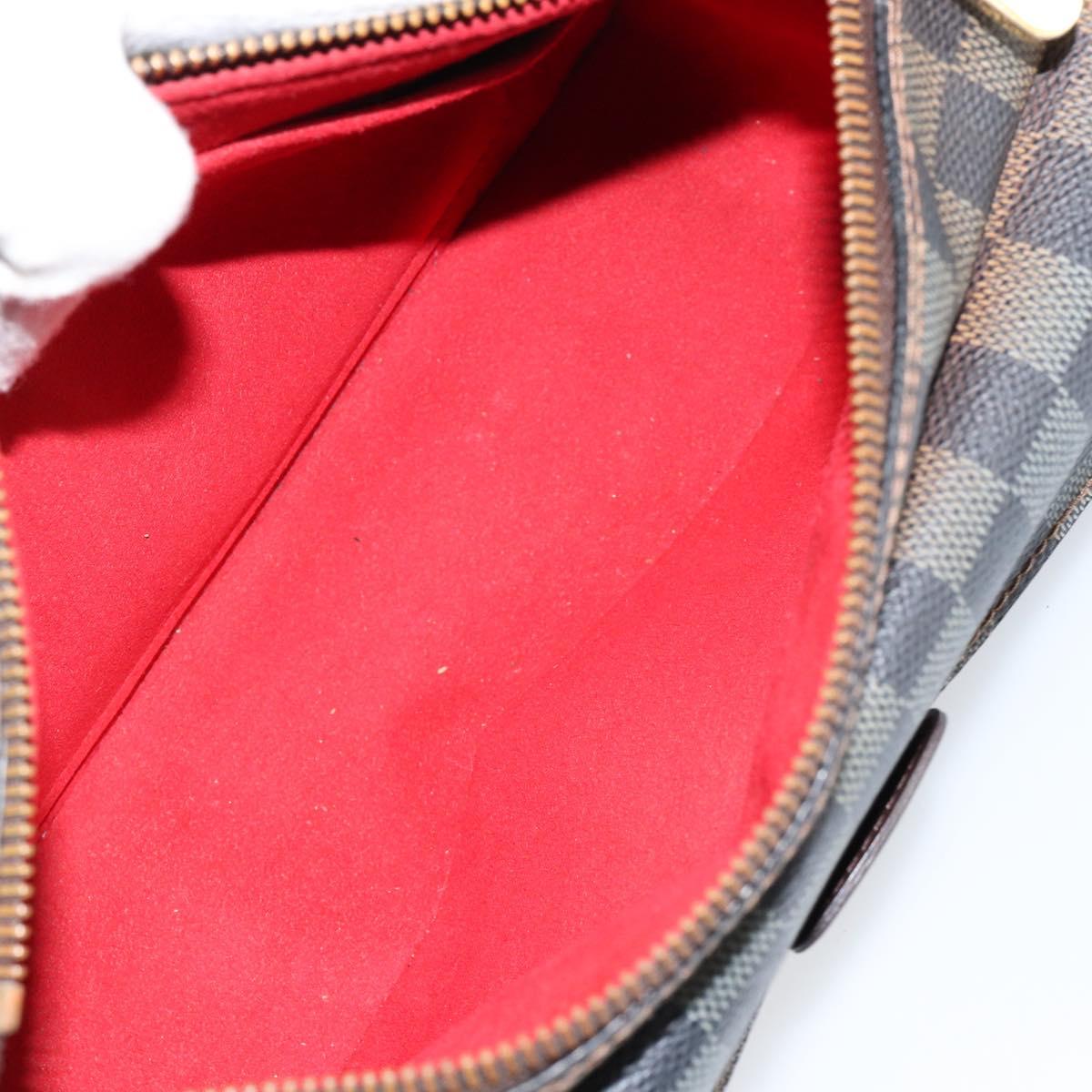 LOUIS VUITTON Damier Ebene Ravello GM Shoulder Bag N60006 LV Auth 155187