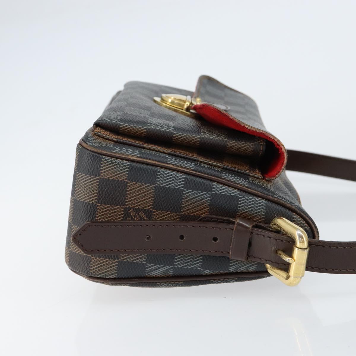 LOUIS VUITTON Damier Ebene Ravello GM Shoulder Bag N60006 LV Auth 155187