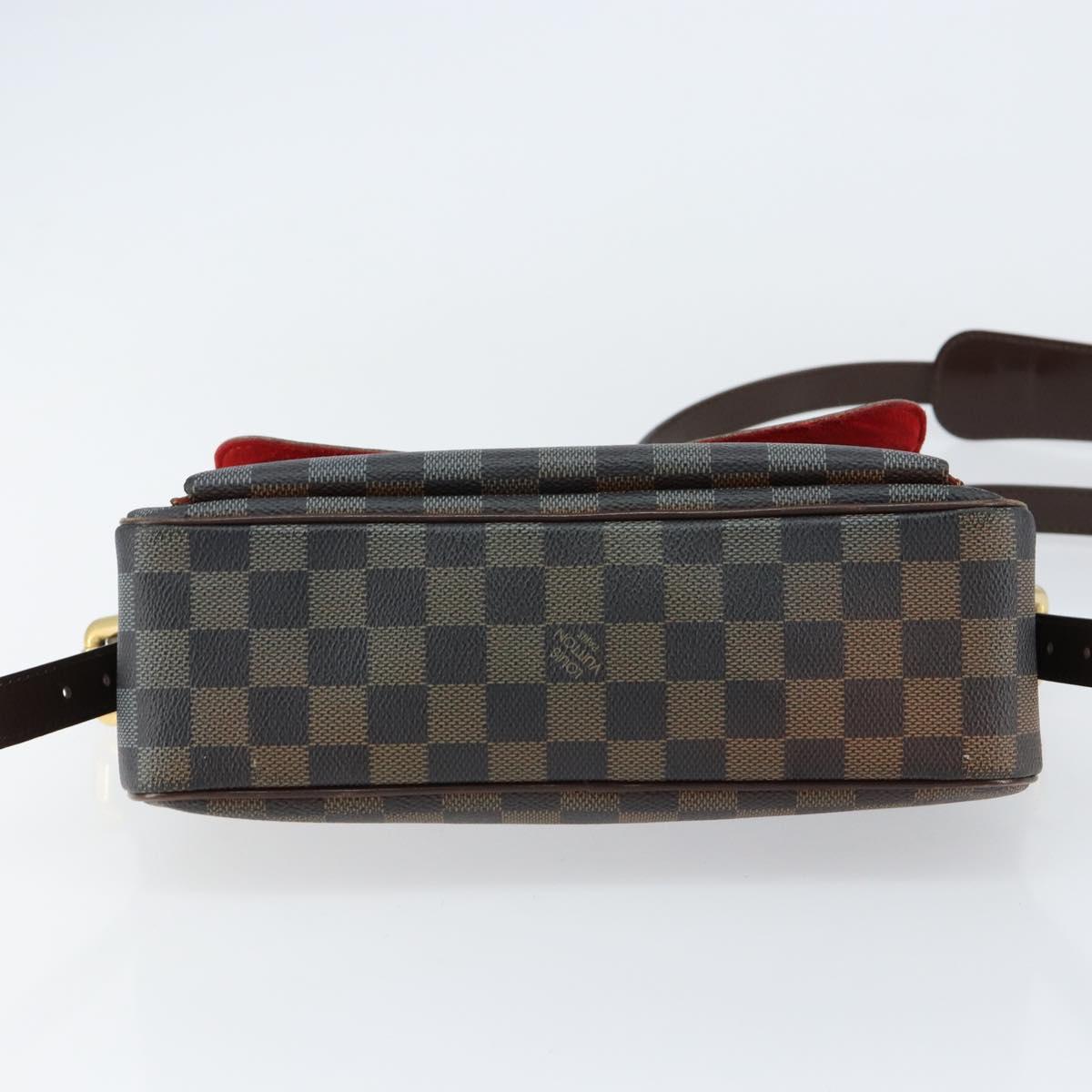 LOUIS VUITTON Damier Ebene Ravello GM Shoulder Bag N60006 LV Auth 155187