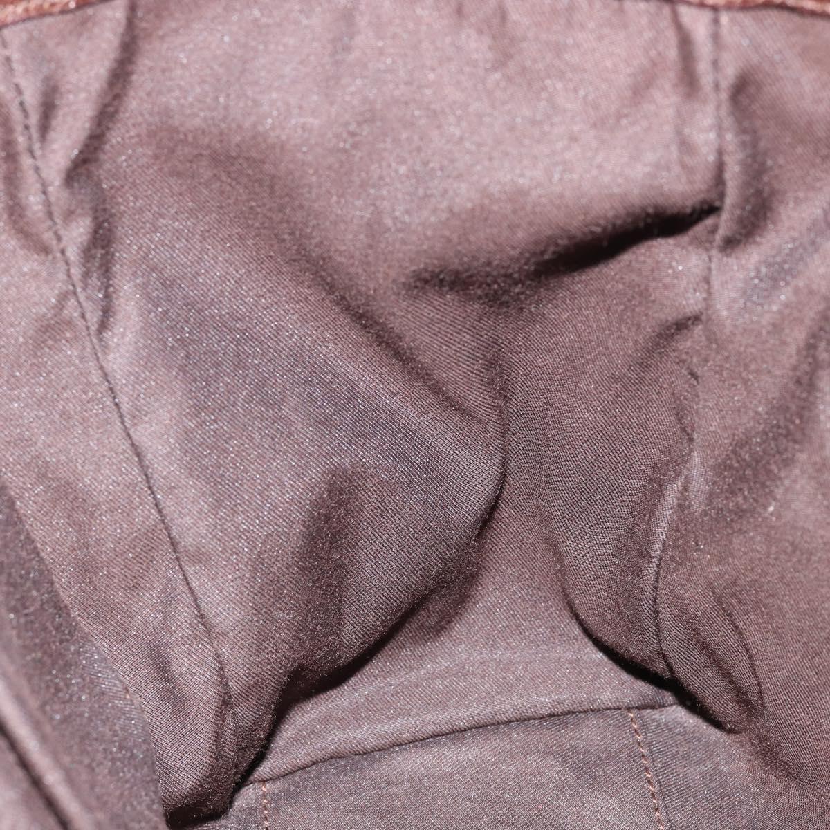 GUCCI GG Canvas Web Sherry Line Hand Bag Beige Red Green 145810 Auth 155191