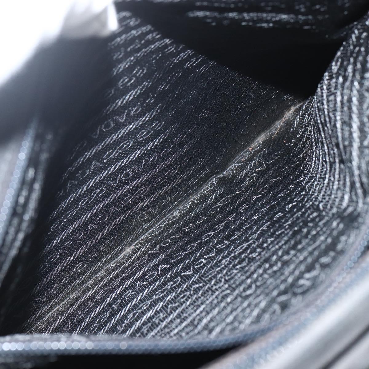 PRADA Tote Bag Nylon Black Auth 155212