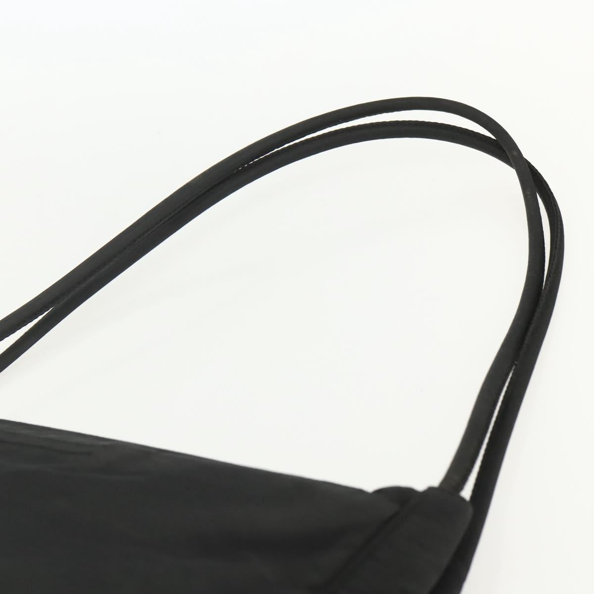 PRADA Tote Bag Nylon Black Auth 155212