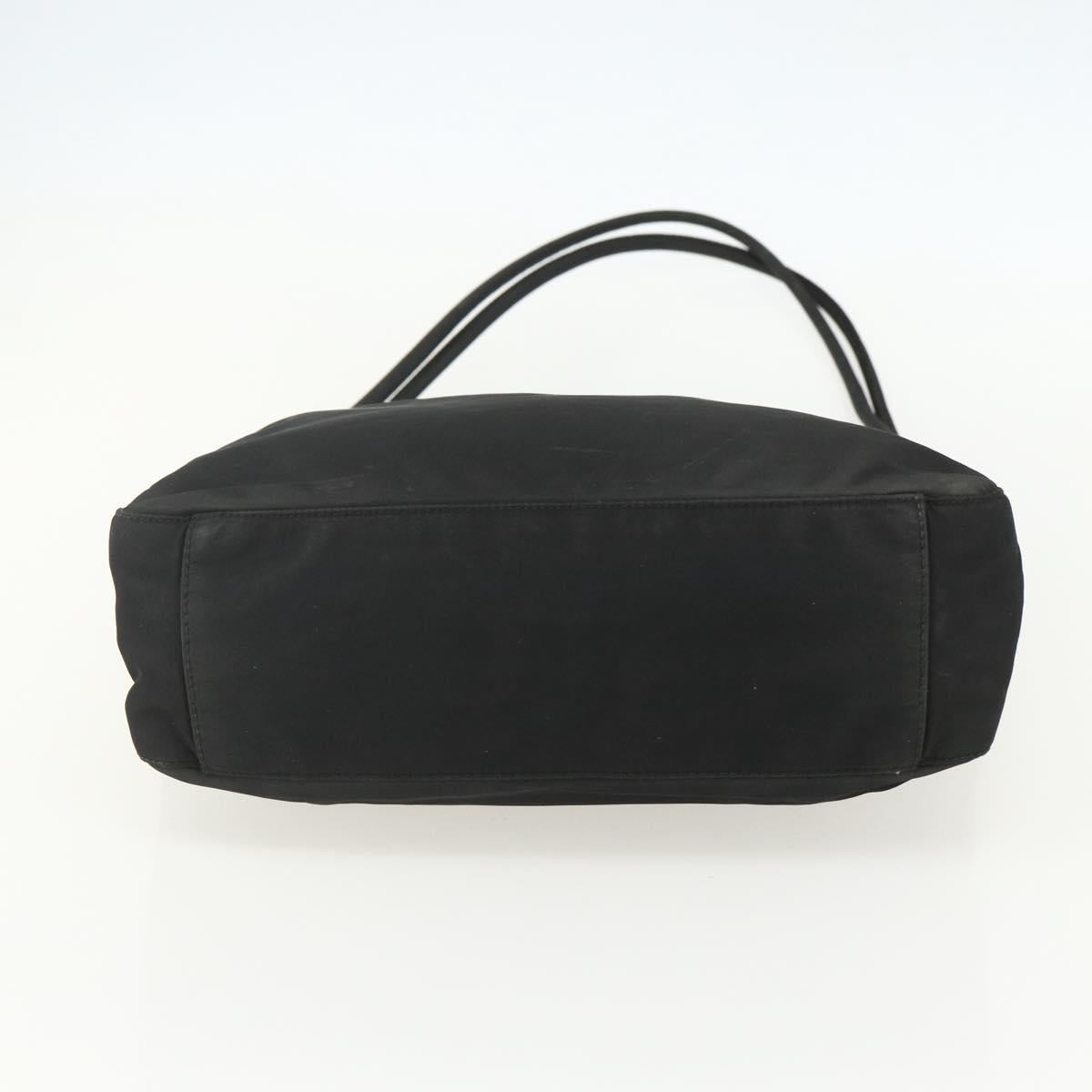 PRADA Tote Bag Nylon Black Auth 155212