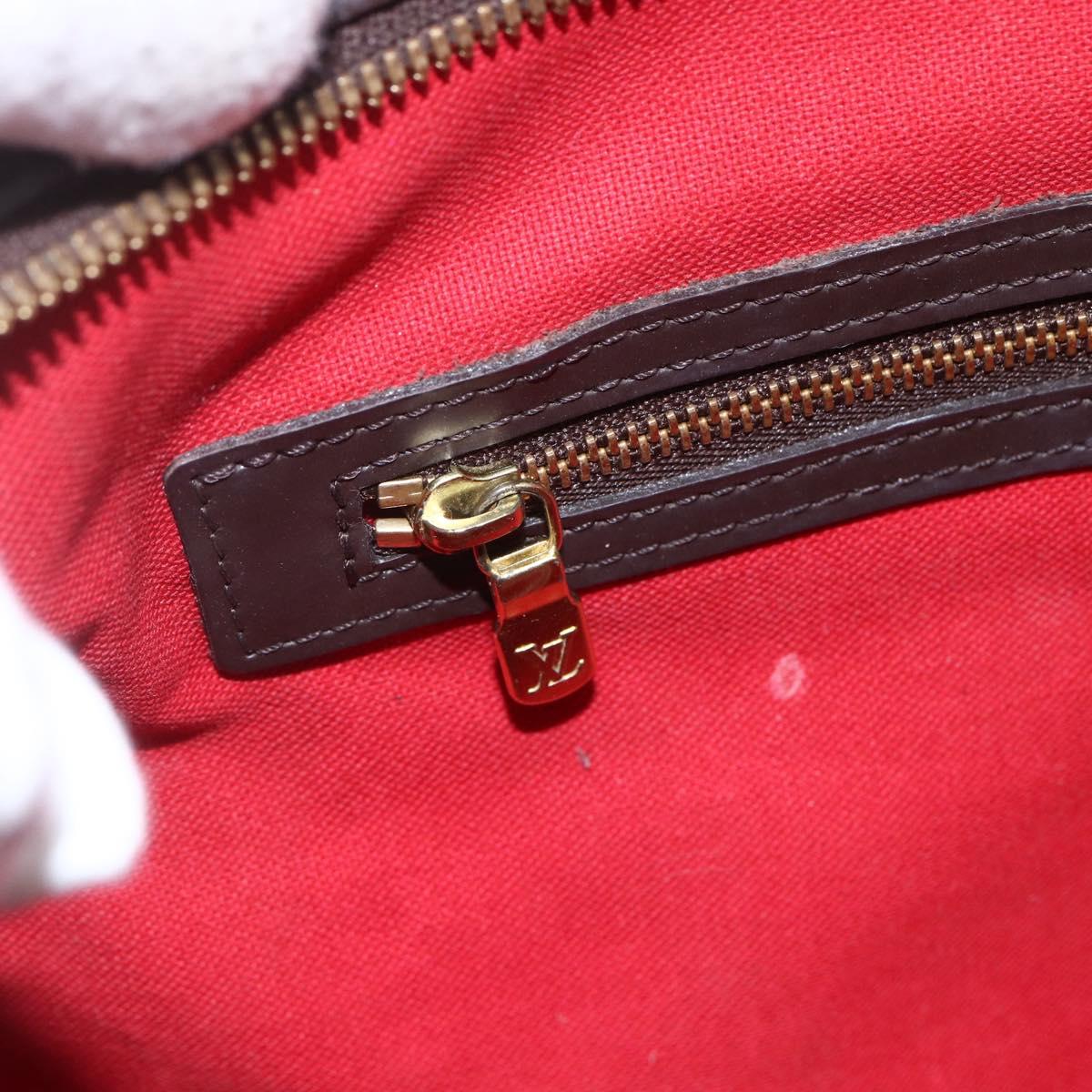 LOUIS VUITTON Damier Ebene Chelsea Tote Bag N51119 LV Auth 155238