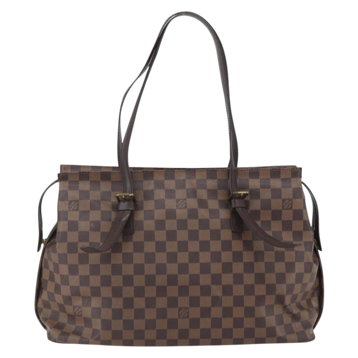 LOUIS VUITTON Damier Ebene Chelsea Tote Bag N51119 LV Auth 155238