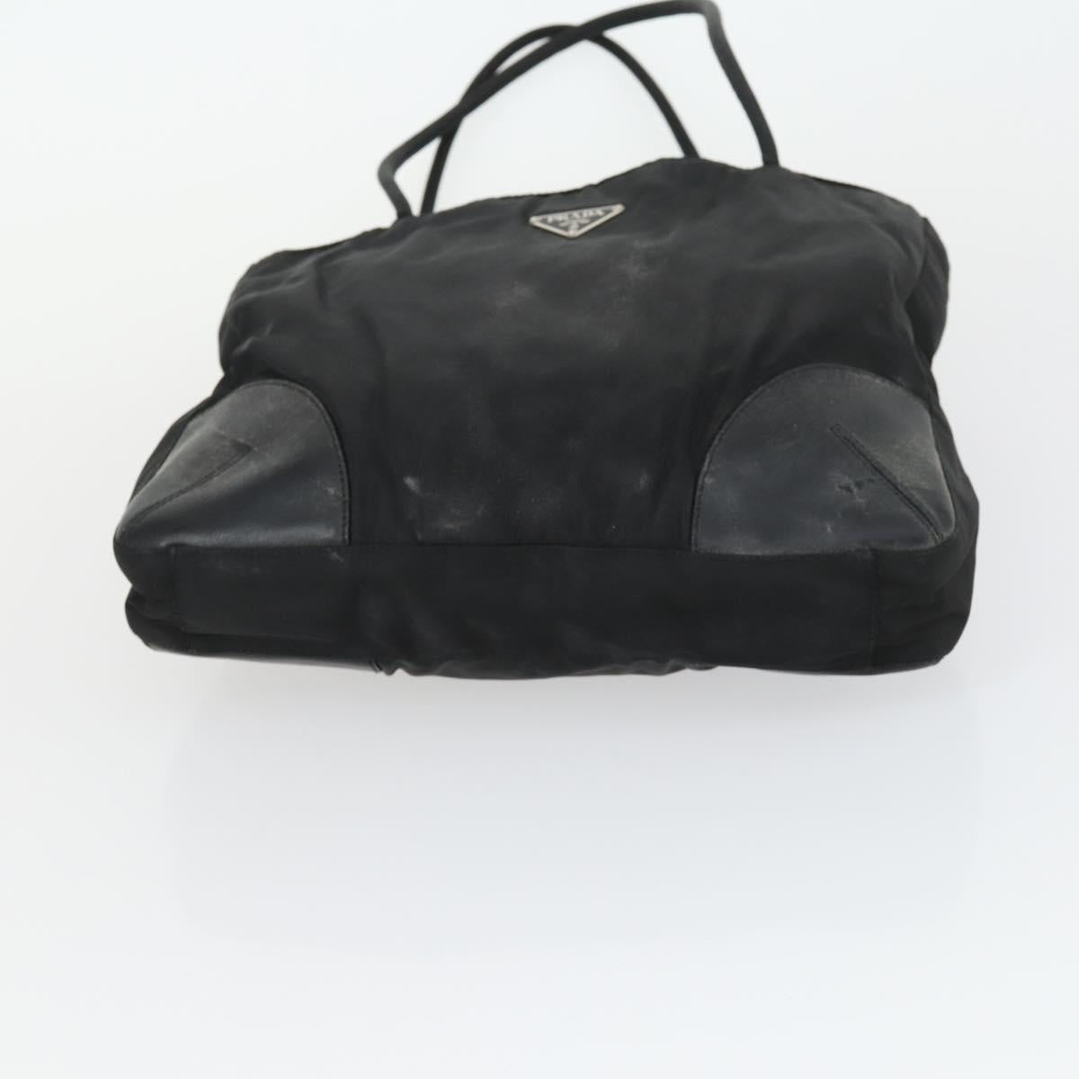 PRADA Bag Nylon 2 Set Black Auth 155249