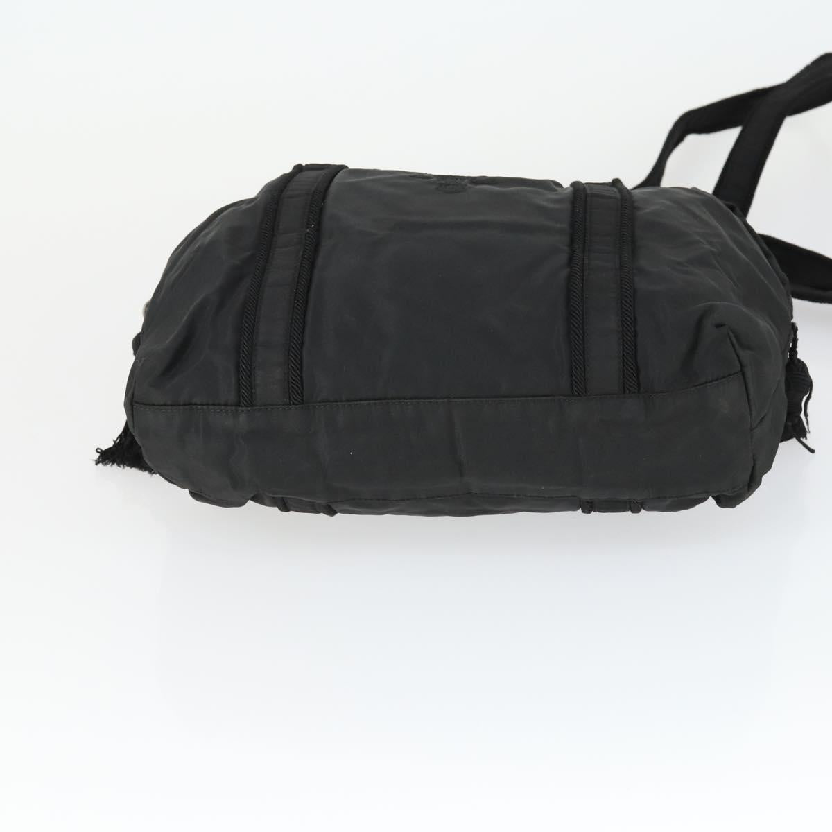 PRADA Bag Nylon 2 Set Black Auth 155249