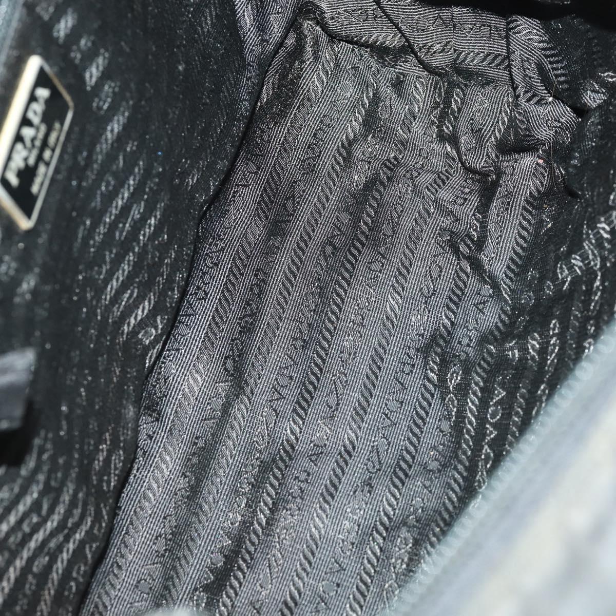 PRADA Bag Nylon 2 Set Black Auth 155249