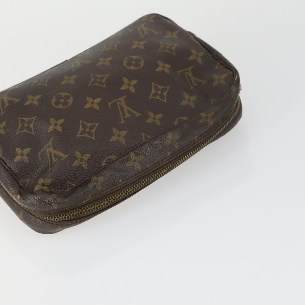 LOUIS VUITTON Monogram Clutch Bag 3 Set LV Auth 155252