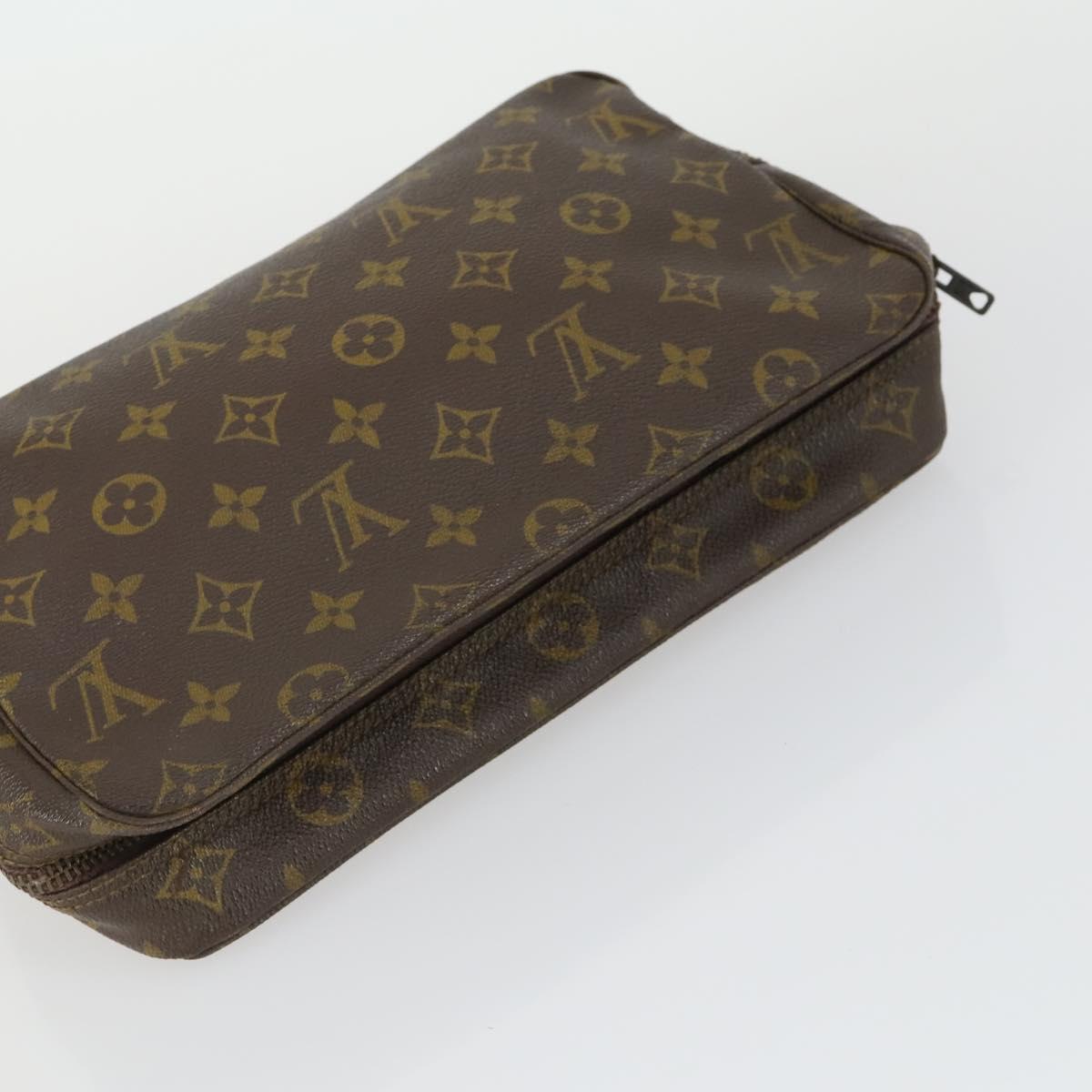 LOUIS VUITTON Monogram Clutch Bag 3 Set LV Auth 155252