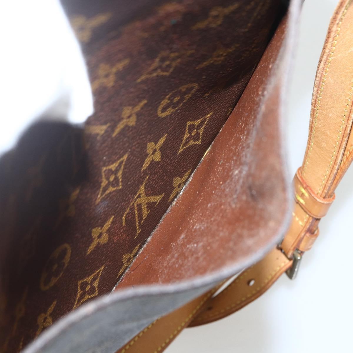 LOUIS VUITTON Monogram Saint Cloud GM Shoulder Bag M51242 LV Auth 155260