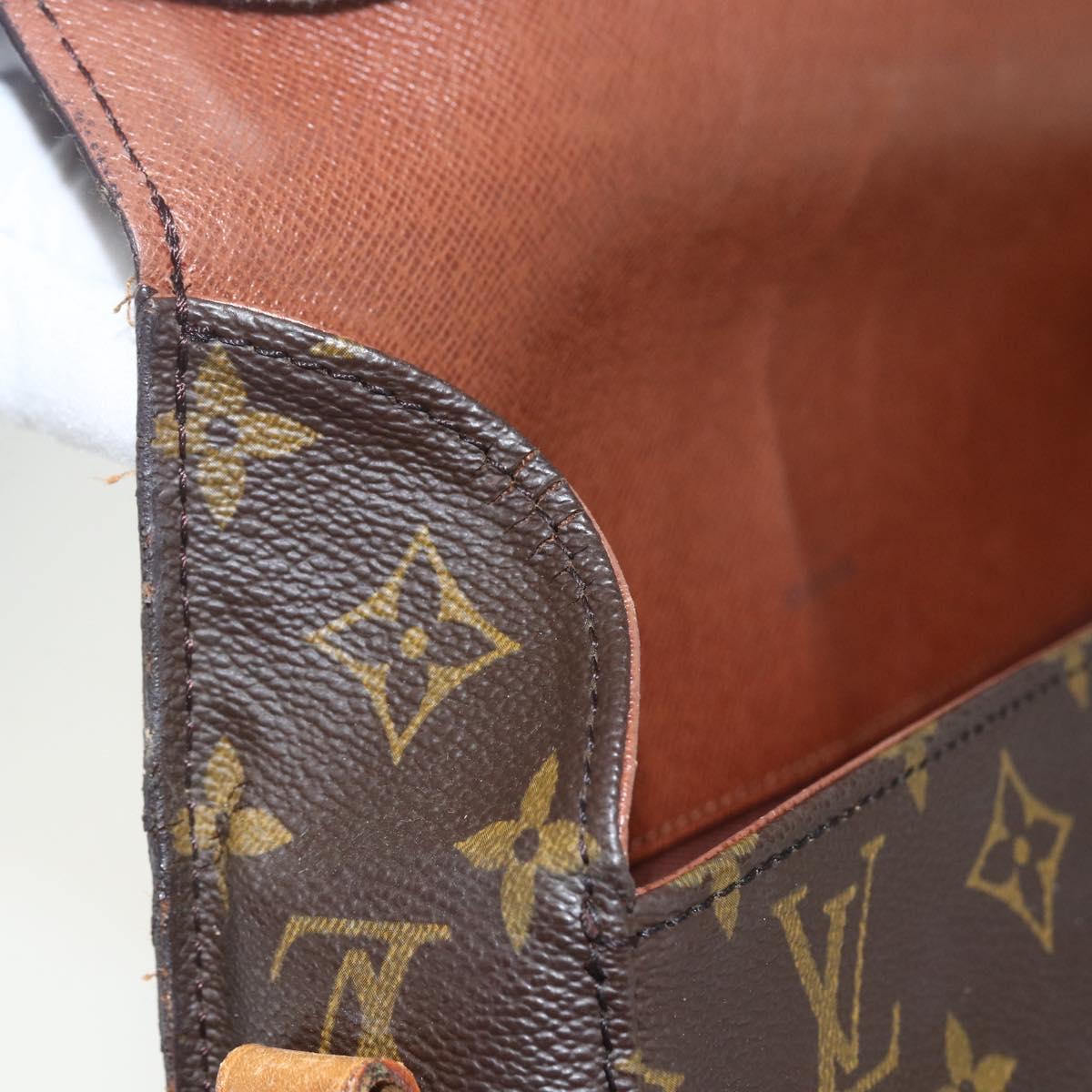 LOUIS VUITTON Monogram Saint Cloud GM Shoulder Bag M51242 LV Auth 155261