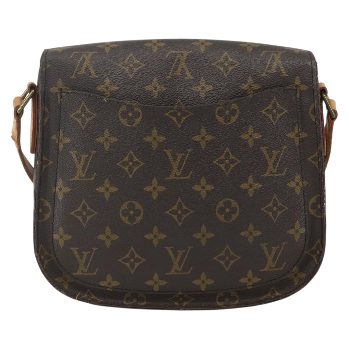 LOUIS VUITTON Monogram Saint Cloud GM Shoulder Bag M51242 LV Auth 155261