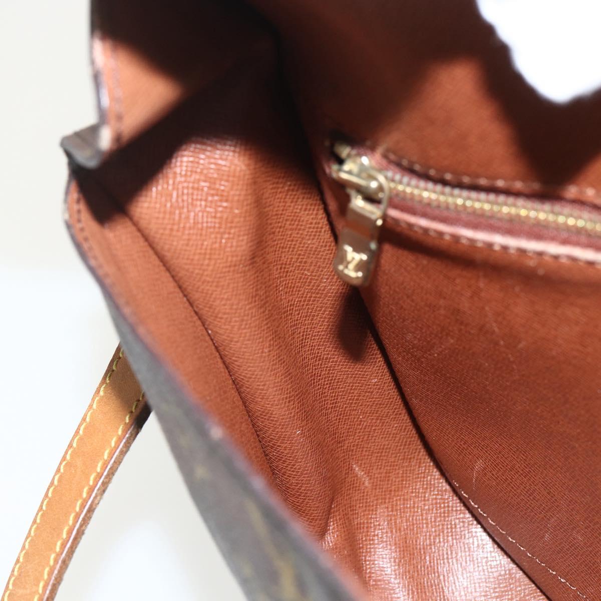 LOUIS VUITTON Monogram Saint Cloud GM Shoulder Bag M51242 LV Auth 155262